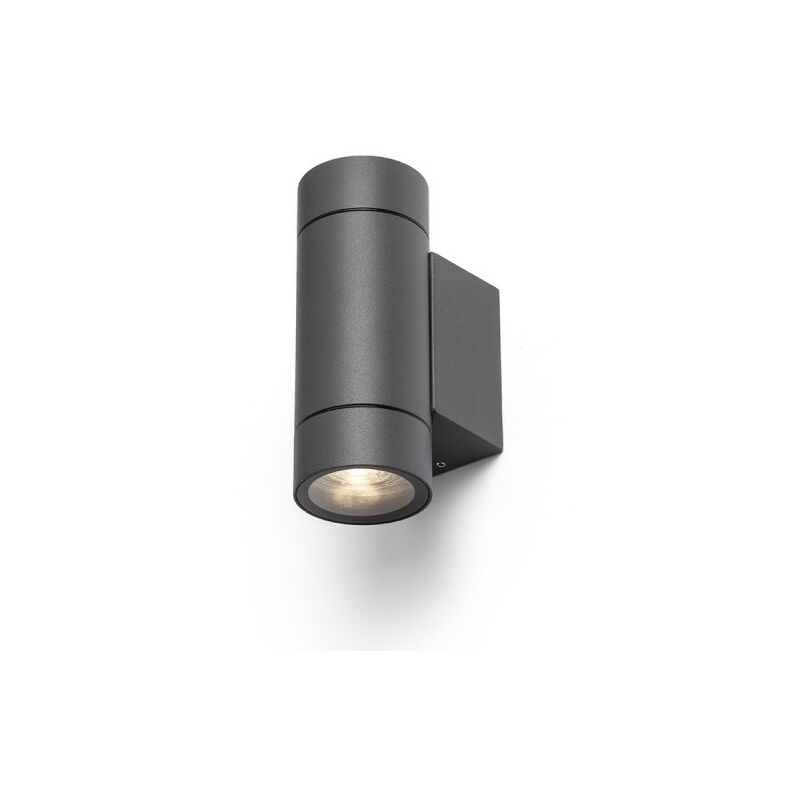 Image of Rendl Light - Lampada applique mizzi new ii da parete grigio antracite 230V GU10 2x35W IP65