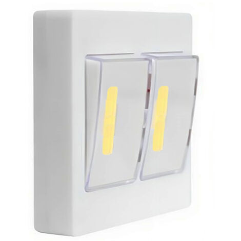 Lampada Armadio Luce COB LED Con Interruttore Punto Faretto Ricaricabile 3W 0212