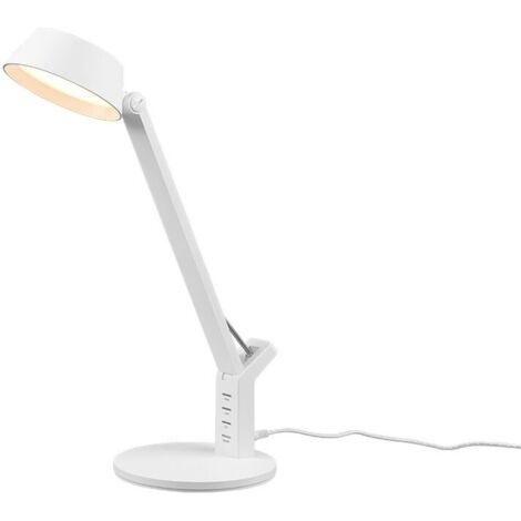 Lampada AVA LED con 4 prese usb e con regolazione luce calda bianca 523090131