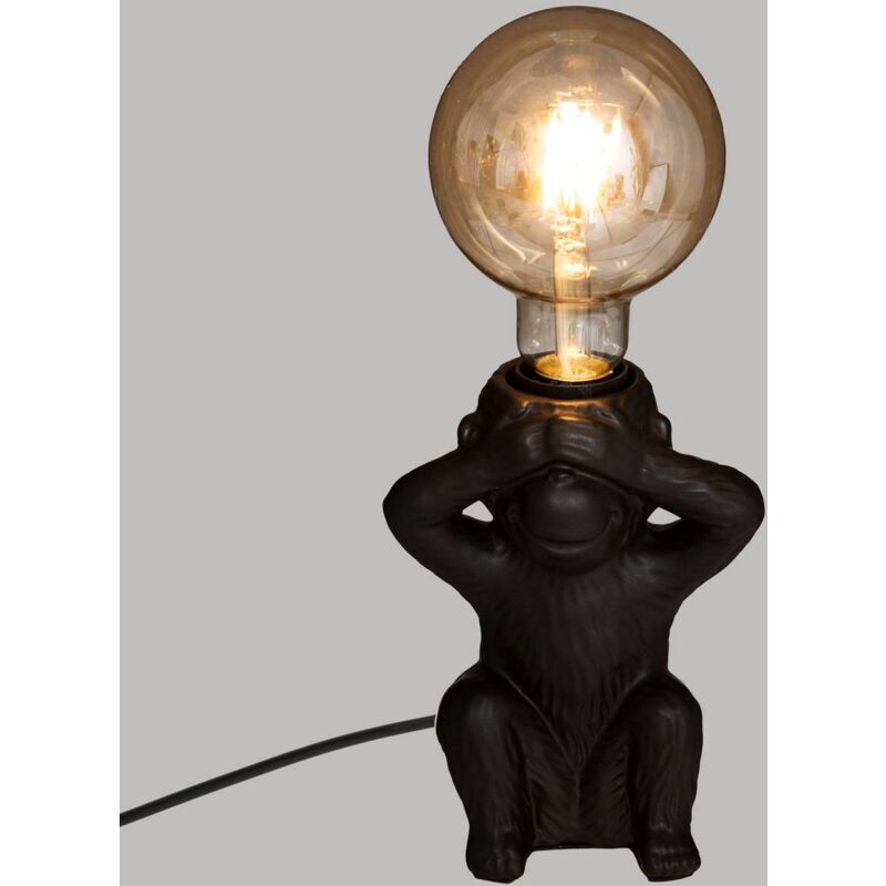 Image of Lampada con base a scimmia h17cm Atmosphera créateur d'intérieur - Bocca