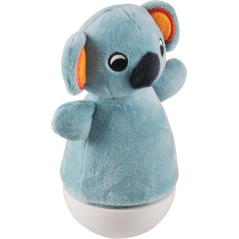 Lampada bimbo Koala blu LED RGB con ninne nanne Polux