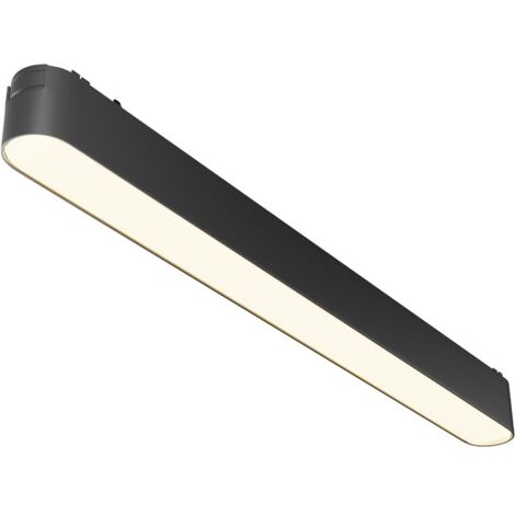Lampada binario 1 fase nera lineare LED 16W 3000K BASIS Maytoni