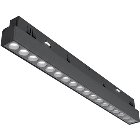 Lampada binario lineare nera LED 18W 2700-6000K DALI Maytoni
