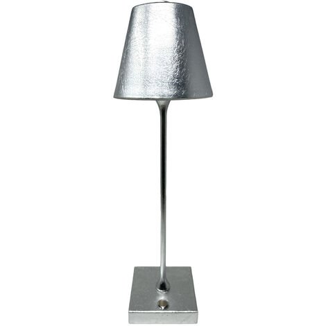 Lampada bistrot touch da tavolo a led ricaricabile usb 10 watt lume decorativo tripla colorazione di luce