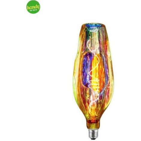 Lampada bottle Prismalux E27 4W 1800K rainbow 210 lumen