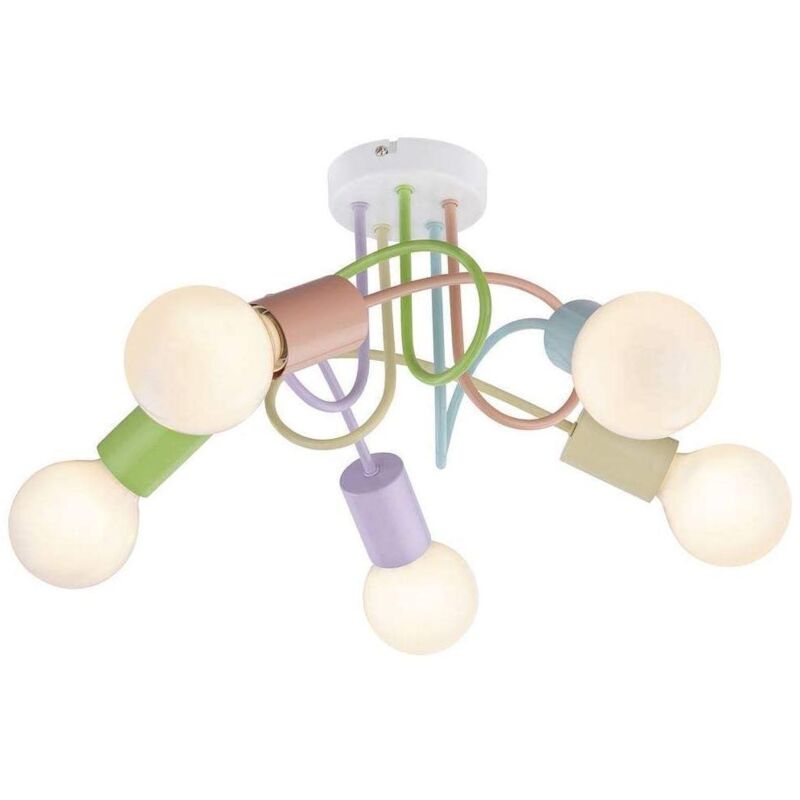 Rabalux - linett ceiling lamp, E27 5X max 40W