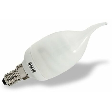 Lampada colpo di vento 9W E14 luce fredda 6500K per lampadari apertiBEG50521