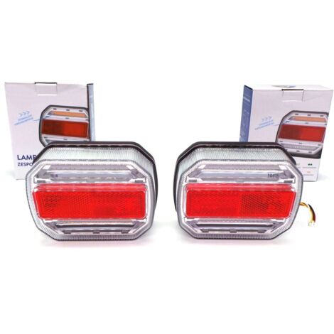 Lampada combinata a LED, direzione dinamica L+R, 12-24 V
