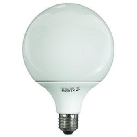 Lampada Compatta Risparmio Energetico , Globo, 25W 230V, E27 4000 K
