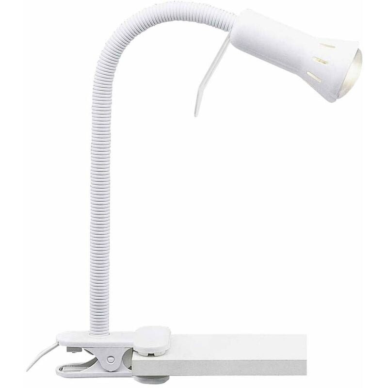 Brilliant - Lampada Flex clamp luce bianca 1x R50, E14, 40W, adatto per lampade a riflettore (non incluse) Scala da a ++ a e Regolabile