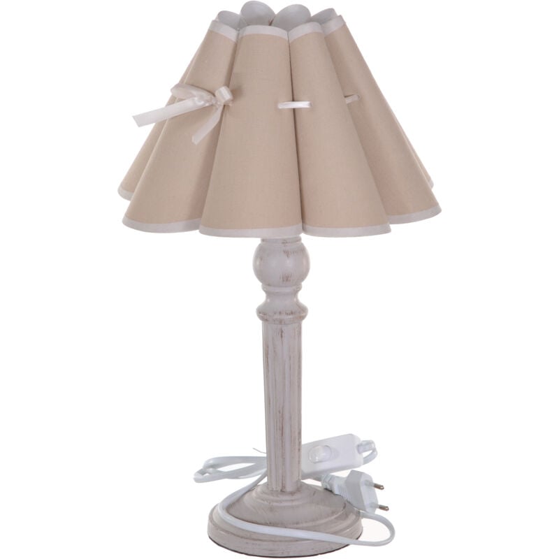 Giordanoshop - Lampada con Paralume h 40 cm