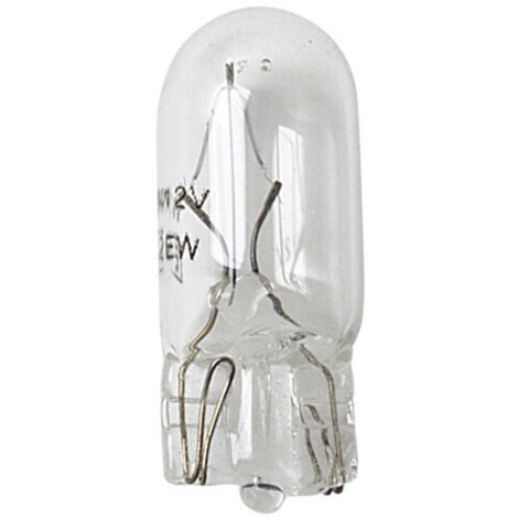 Lampada con zoccolo vetro w2w 2w w2,1x9,5d 2 pz d/blister