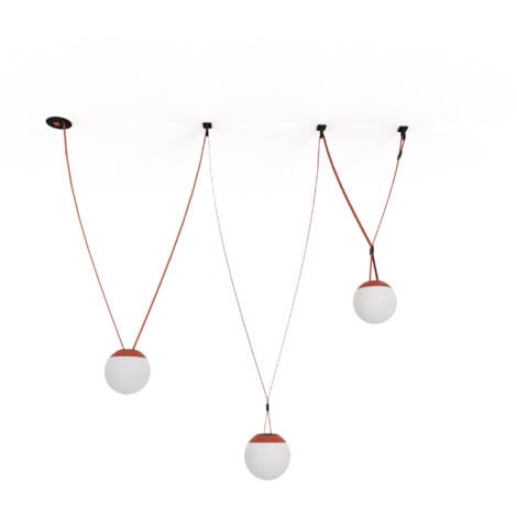 BARCELONA LED Lampada configurabile "Axia 6" - 3 lampade a sfera 12W + nastro