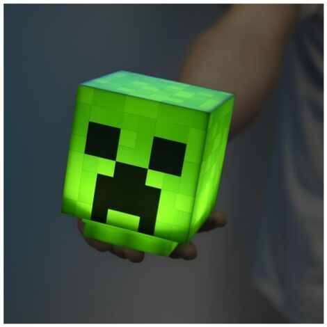 Lampada Creeper craft verde 11 cm plastica biodegradabile