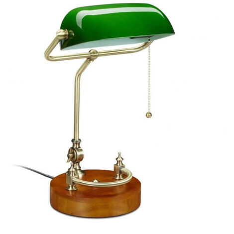 Lampada da banchiere con interruttore a tirante