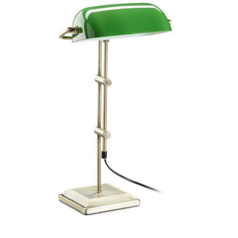 Lampada da banchiere verde