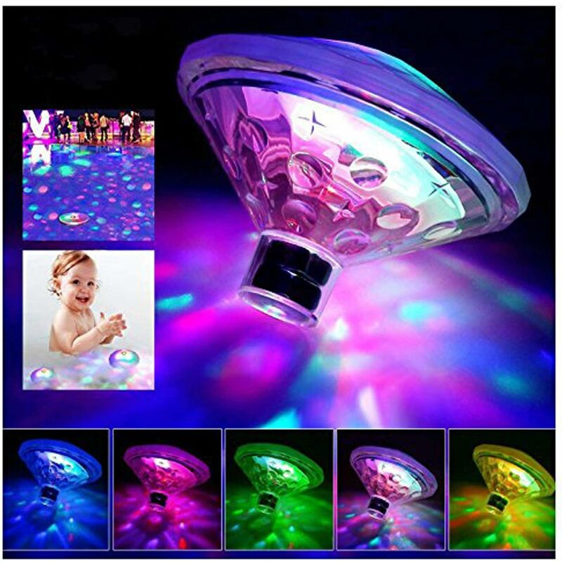 Lampada da batteria a LED galleggiante per piscina...