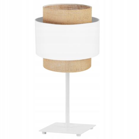 LAMPADA DA COMODINO BOHO PARALUME JUTA 20 CM
