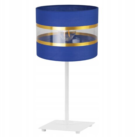 LAMPADA DA COMODINO, ELEGANTE PARALUME ORO, 20 CM