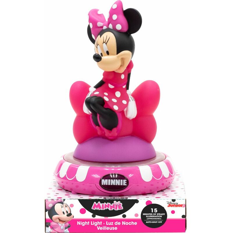 Image of Minnie - Lampada da Comodino Led 3D Disney Multicolor