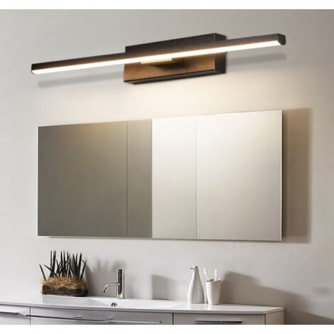 Lampada da comodino nera - 30 cm - Lampada da parete girevole creativa e personalizzata