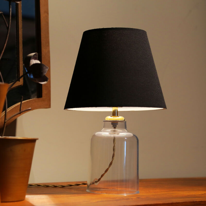 Lux.pro - Lampada da Tavolo con Base a Barattolo