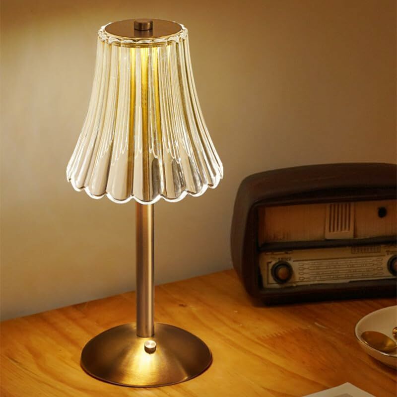 Image of Lampada da Comodino Ricaricabile Portatile Lampada da Tavolo Dimmerabile 3000K/4000K/6000K Per camera da letto, soggiorno, ufficio