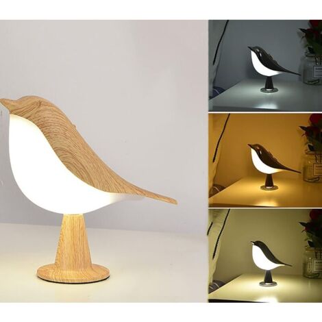 Lampada da comodino touch, ricaricabile, con 3 modalità di luminosità regolabili, 3000K-6000K, 1800mAh, senza fili, ideale per la decorazione della casa, perfetta per camera da letto o ufficio - Regal