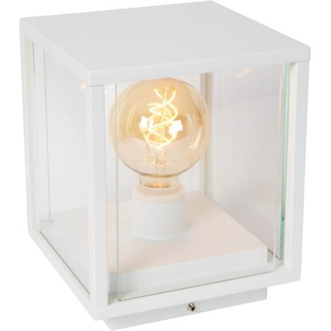 Lampada da esterno a paletto cubo Claire Lucide E27 IP54