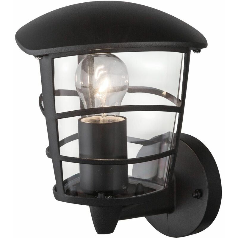 Image of Alu lanterna da parete telecomando facciata cortile lampada da esterno dimmerabile in un set comprensivo di lampadine a led rgb