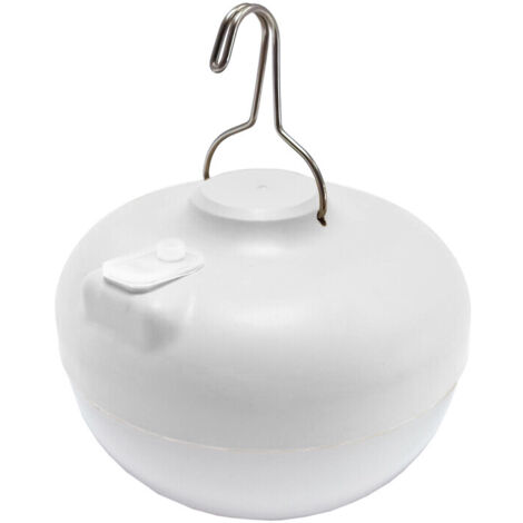 LAMPADA DA ESTERNO CHERRY BATT RICAR TELEC BIANCO- 1,0 pz