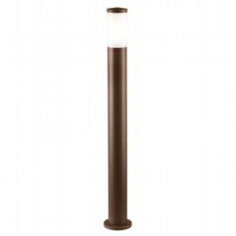 Lampada da esterno in alluminio pressofuso con diffusore opalino ad alta luminosità corten