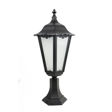 Lampada da giardino a stelo Retro nera 65cm E27 IP43