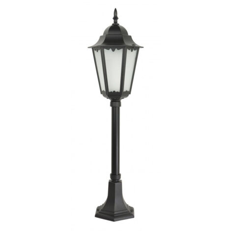 Lampada da giardino a stelo Retro nera 85cm E27 IP43