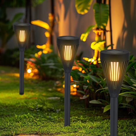 LAMPADA da giardino per esterni A ENERGIA SOLARE 12 pezzi