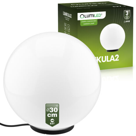 Lampada da giardino per esterni LUMIKULA2 LUMILED 30CM E27 IP65