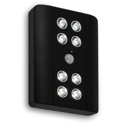 Lampada da incasso a LED Lampada da incasso Sensore di movimento Sensore di luce 8xLED Briloner