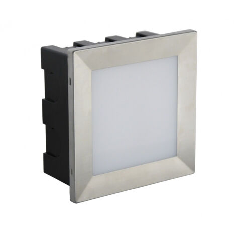 Lampada da incasso da esterno SU-MA Mur 3,5W IP65 argento