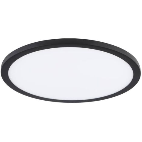 Lampada da incasso Fueva Flex Round Black H: 2,5 Ø: 22.5 cm 4000K
