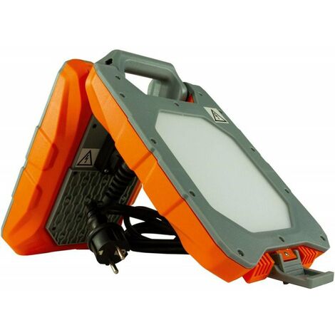 Lampada da lavoro a LED Twin-Power 2x20 W Grigio-arancione
