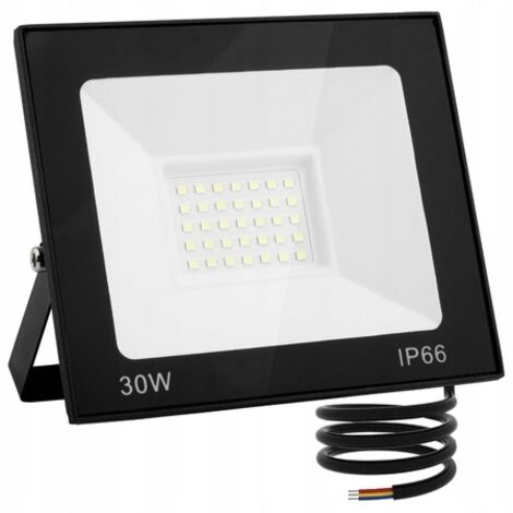 LAMPADA DA LAVORO PROIETTORE ALOGENO PROIETTORE LED IMPERMEABILE 30W