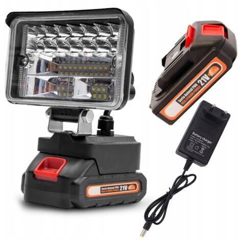 Lampada da lavoro ricaricabile da 4" con 1 batteria da 1,5 Ah, serie Animal Pro