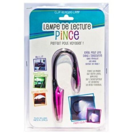 LAMPADA DA LETTURA CON MORSETTI ASSORTITI