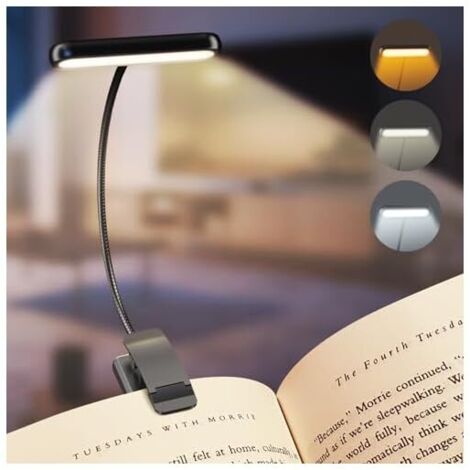 Lampada da lettura ricaricabile, lampada da lettura regolabile, lampada da lettura notturna, e-reader, tablet, scrivania, lampada da comodino, libri, viaggi.