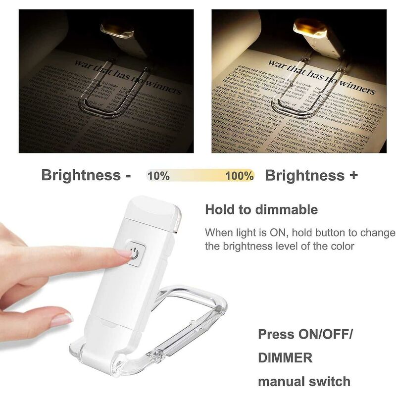 Lampada da lettura usb Luci da lettura a led