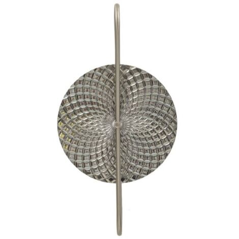 LAMPADA DA MURO SILVERY CM 28X15X54