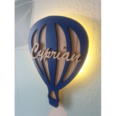 Lampada da notte a palloncino con nome