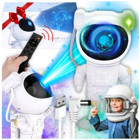 Lampada da notte con proiettore di stelle, proiettore spaziale, idea regalo per bambini, Natale