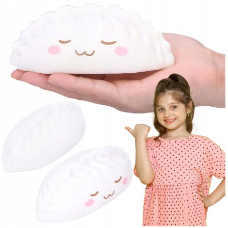 Lampada da notte in silicone a forma di DUMPLING Lampada morbida a batteria