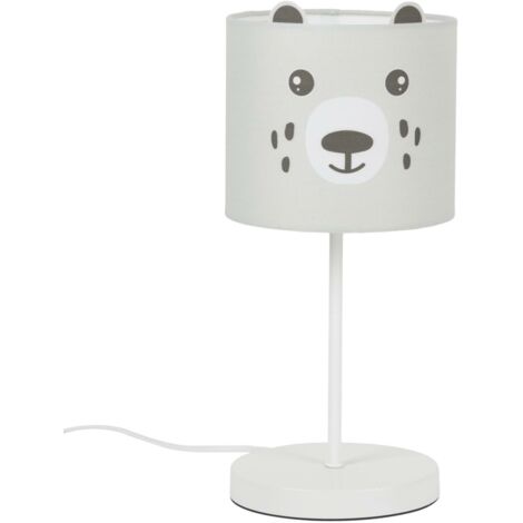 Lampada da notte per bambini Panda bianca
